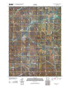 Charter Oak Iowa Historical topographic map, 1:24000 scale, 7.5 X 7.5 Minute, Year 2010
