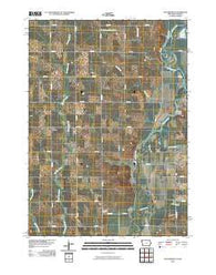 Chatsworth Iowa Historical topographic map, 1:24000 scale, 7.5 X 7.5 Minute, Year 2010