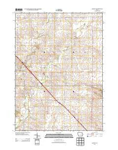 Cheney Iowa Historical topographic map, 1:24000 scale, 7.5 X 7.5 Minute, Year 2013