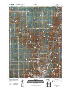 Cherokee North Iowa Historical topographic map, 1:24000 scale, 7.5 X 7.5 Minute, Year 2010