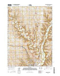 Cherokee North Iowa Current topographic map, 1:24000 scale, 7.5 X 7.5 Minute, Year 2015