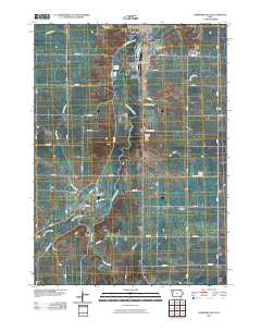 Cherokee South Iowa Historical topographic map, 1:24000 scale, 7.5 X 7.5 Minute, Year 2010