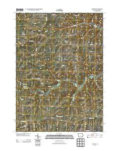 Church Iowa Historical topographic map, 1:24000 scale, 7.5 X 7.5 Minute, Year 2013
