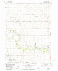 Clare Iowa Historical topographic map, 1:24000 scale, 7.5 X 7.5 Minute, Year 1979