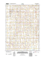 Clarion Iowa Historical topographic map, 1:24000 scale, 7.5 X 7.5 Minute, Year 2013