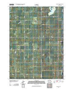 Clarion SW Iowa Historical topographic map, 1:24000 scale, 7.5 X 7.5 Minute, Year 2010