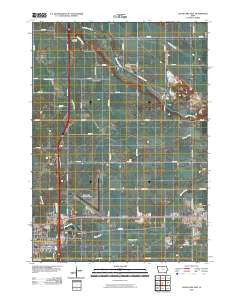 Clear Lake East Iowa Historical topographic map, 1:24000 scale, 7.5 X 7.5 Minute, Year 2010