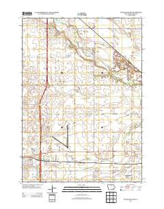 Clear Lake East Iowa Historical topographic map, 1:24000 scale, 7.5 X 7.5 Minute, Year 2013