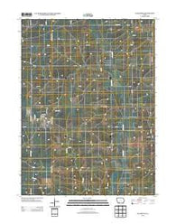 Clearfield Iowa Historical topographic map, 1:24000 scale, 7.5 X 7.5 Minute, Year 2013