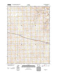 Cleghorn Iowa Historical topographic map, 1:24000 scale, 7.5 X 7.5 Minute, Year 2013