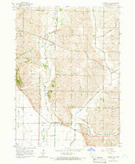 Climbing Hill Iowa Historical topographic map, 1:24000 scale, 7.5 X 7.5 Minute, Year 1964