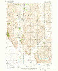 Climbing Hill Iowa Historical topographic map, 1:24000 scale, 7.5 X 7.5 Minute, Year 1964