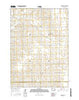 Cloverdale Iowa Current topographic map, 1:24000 scale, 7.5 X 7.5 Minute, Year 2015
