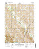 Coggon Iowa Current topographic map, 1:24000 scale, 7.5 X 7.5 Minute, Year 2015