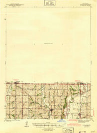Coin Iowa Historical topographic map, 1:62500 scale, 15 X 15 Minute, Year 1943