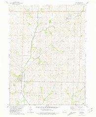 Coin Iowa Historical topographic map, 1:24000 scale, 7.5 X 7.5 Minute, Year 1981