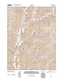 Coin Iowa Historical topographic map, 1:24000 scale, 7.5 X 7.5 Minute, Year 2013