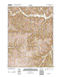 Colesburg Iowa Historical topographic map, 1:24000 scale, 7.5 X 7.5 Minute, Year 2013