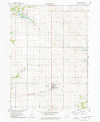 Collins Iowa Historical topographic map, 1:24000 scale, 7.5 X 7.5 Minute, Year 1975