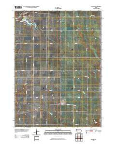 Collins Iowa Historical topographic map, 1:24000 scale, 7.5 X 7.5 Minute, Year 2010