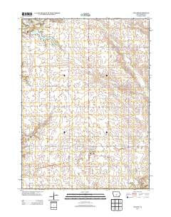 Collins Iowa Historical topographic map, 1:24000 scale, 7.5 X 7.5 Minute, Year 2013