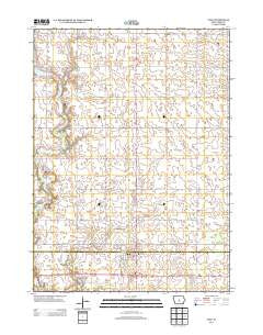 Colo Iowa Historical topographic map, 1:24000 scale, 7.5 X 7.5 Minute, Year 2013