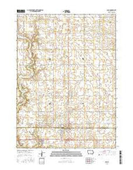 Colo Iowa Current topographic map, 1:24000 scale, 7.5 X 7.5 Minute, Year 2015