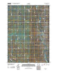 Colwell Iowa Historical topographic map, 1:24000 scale, 7.5 X 7.5 Minute, Year 2010
