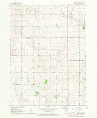 Conrad West Iowa Historical topographic map, 1:24000 scale, 7.5 X 7.5 Minute, Year 1960