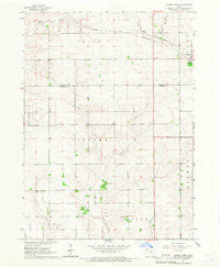 Conrad West Iowa Historical topographic map, 1:24000 scale, 7.5 X 7.5 Minute, Year 1960