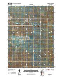 Conrad East Iowa Historical topographic map, 1:24000 scale, 7.5 X 7.5 Minute, Year 2010