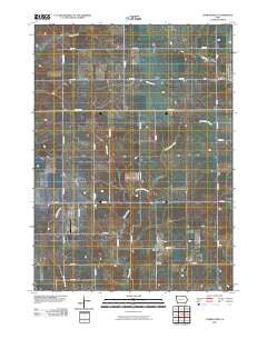 Conrad West Iowa Historical topographic map, 1:24000 scale, 7.5 X 7.5 Minute, Year 2010