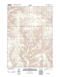 Conrad West Iowa Historical topographic map, 1:24000 scale, 7.5 X 7.5 Minute, Year 2013