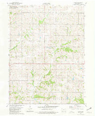 Conway Iowa Historical topographic map, 1:24000 scale, 7.5 X 7.5 Minute, Year 1980