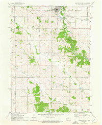 Coon Rapids South Iowa Historical topographic map, 1:24000 scale, 7.5 X 7.5 Minute, Year 1971
