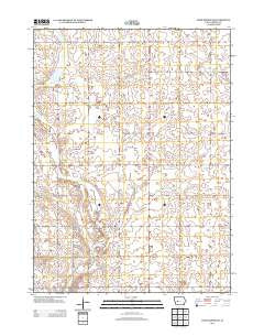 Coon Rapids NE Iowa Historical topographic map, 1:24000 scale, 7.5 X 7.5 Minute, Year 2013