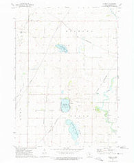 Cornelia Iowa Historical topographic map, 1:24000 scale, 7.5 X 7.5 Minute, Year 1972