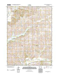 Corning North Iowa Historical topographic map, 1:24000 scale, 7.5 X 7.5 Minute, Year 2013