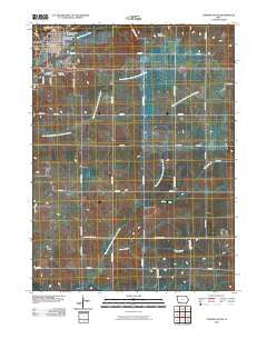 Corning South Iowa Historical topographic map, 1:24000 scale, 7.5 X 7.5 Minute, Year 2010