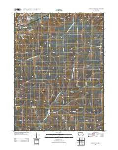 Corning South Iowa Historical topographic map, 1:24000 scale, 7.5 X 7.5 Minute, Year 2013