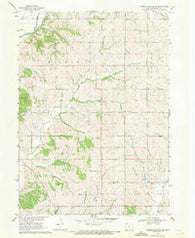 Correctionville SE Iowa Historical topographic map, 1:24000 scale, 7.5 X 7.5 Minute, Year 1969