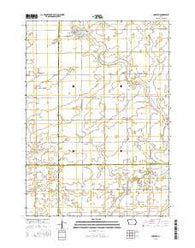 Corwith Iowa Current topographic map, 1:24000 scale, 7.5 X 7.5 Minute, Year 2015