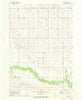 Coster Iowa Historical topographic map, 1:24000 scale, 7.5 X 7.5 Minute, Year 1971