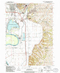 Council Bluffs South Iowa Historical topographic map, 1:24000 scale, 7.5 X 7.5 Minute, Year 1994