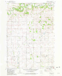 Cresco NW Iowa Historical topographic map, 1:24000 scale, 7.5 X 7.5 Minute, Year 1981