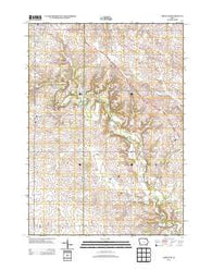 Cresco SE Iowa Historical topographic map, 1:24000 scale, 7.5 X 7.5 Minute, Year 2013