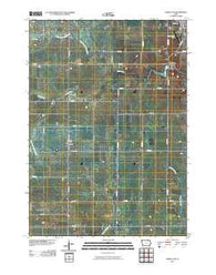 Cresco SW Iowa Historical topographic map, 1:24000 scale, 7.5 X 7.5 Minute, Year 2010