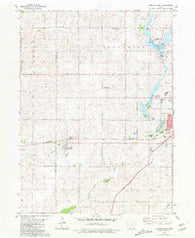 Creston West Iowa Historical topographic map, 1:24000 scale, 7.5 X 7.5 Minute, Year 1981