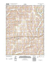 Creston West Iowa Historical topographic map, 1:24000 scale, 7.5 X 7.5 Minute, Year 2013
