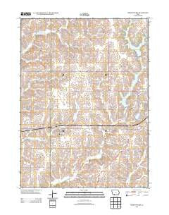 Creston West Iowa Historical topographic map, 1:24000 scale, 7.5 X 7.5 Minute, Year 2013